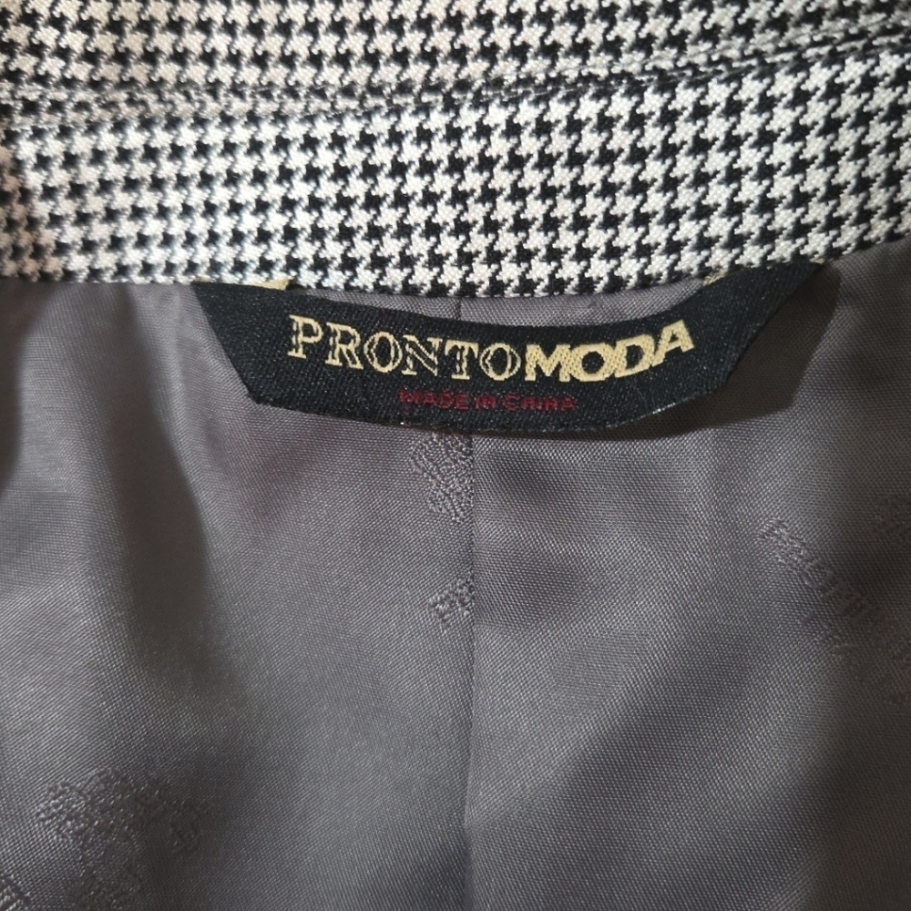 ProntoModa Italia Lana Lux Silk Wool, Cashmere Jacket Blazer Suit Coat Mens 46R - Picture 8 of 16